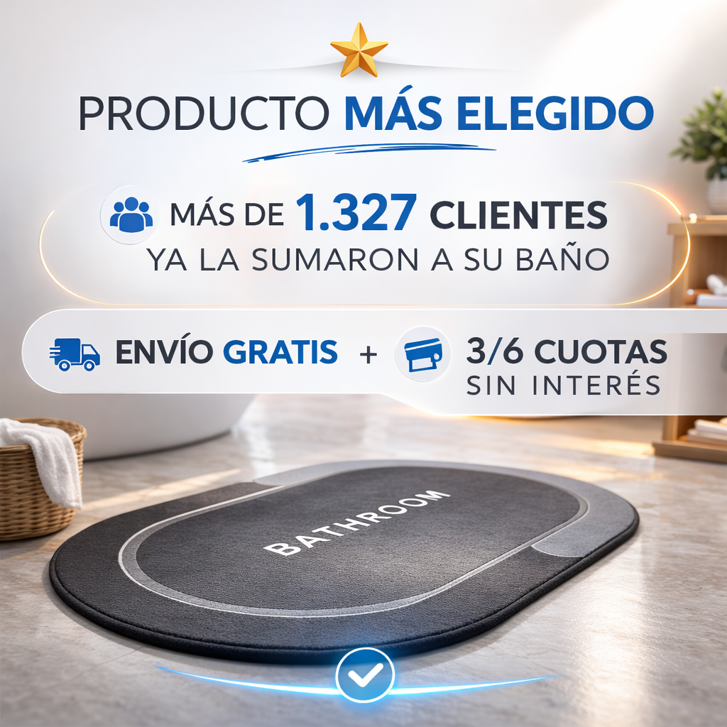Alfombra antideslizante lifestyle